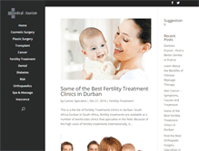 Tablet Screenshot of fertility.medicalxtourism.com