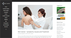 Desktop Screenshot of cancer.medicalxtourism.com